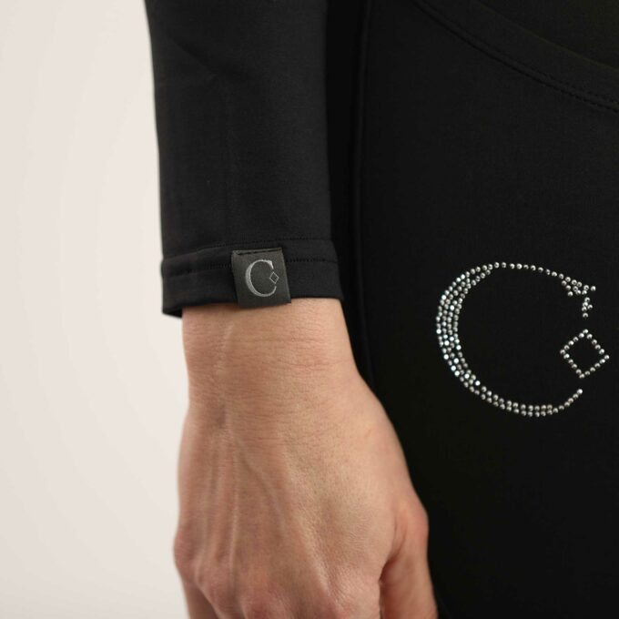 CAPORTO-BLACK-GLITTER-CUFF-DETAIL