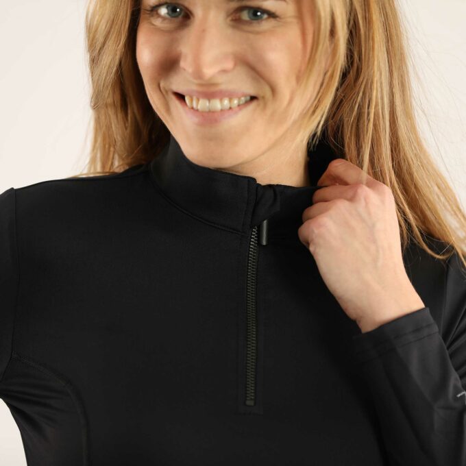 CAPORTO-BLACK-GLITTER-ZIP-DETAIL