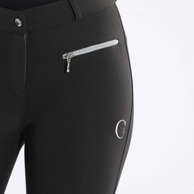 CALORENA-KNEE-GREY-ZIP-DETAILS
