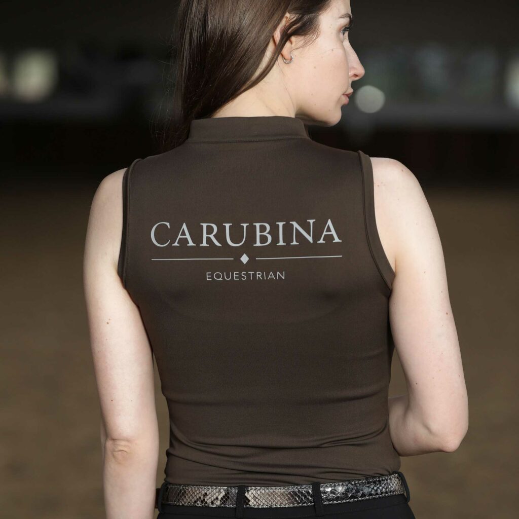 CAPRINCE function shirt - sportive zipshirt with stand-up collar