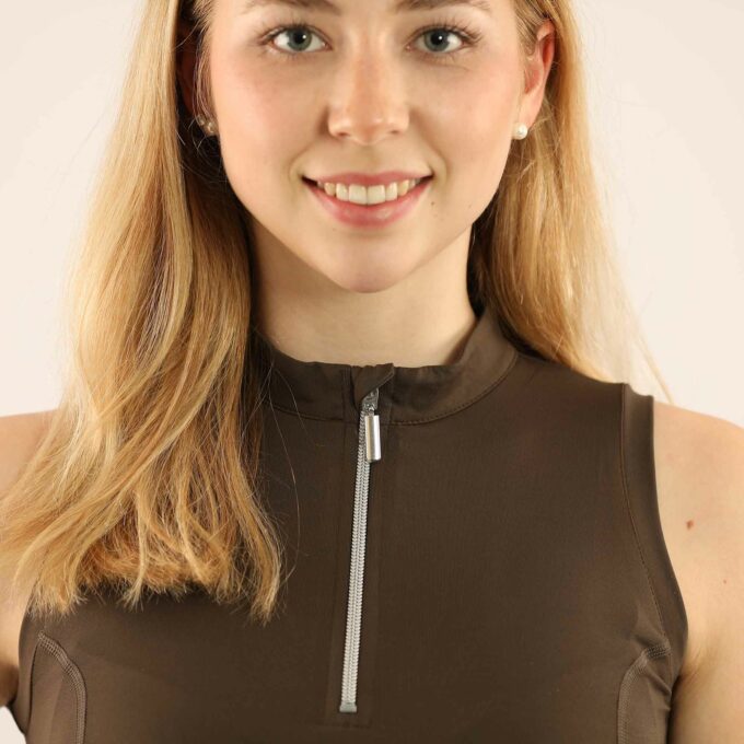 CAPRINCE-BROWN-ZIPPER