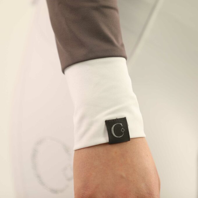 CALAURA-TAUPE-MANSCHETTE